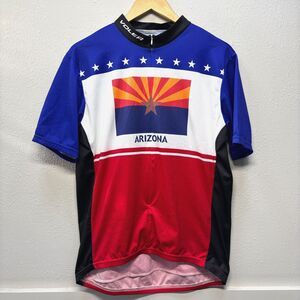 Voler Men’s Cycling Jersey Arizona State Flag, Medium, Sporty Design